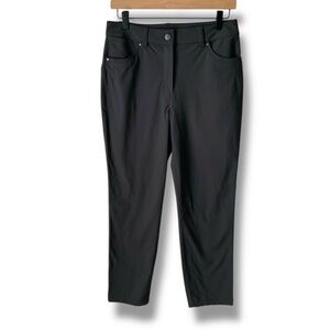 LULULEMON ATHLETICA Pants City Sleek 5 Pocket 7/8 Pant Charcoal Gray Size 8